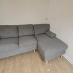 Ny soffa i djurrummet